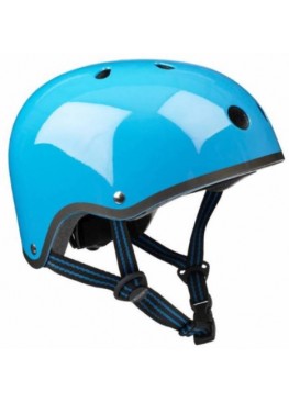 Шлем защитный Micro (голубой неон)