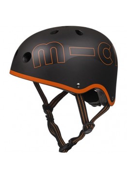 Шлем защитный Micro Черный-Оранжевый